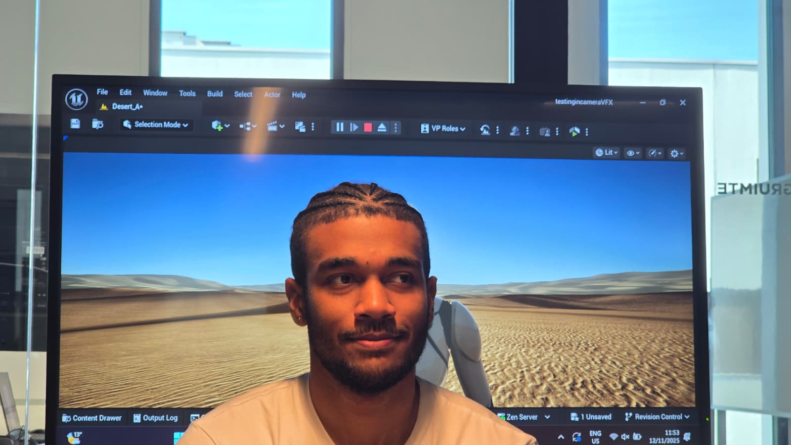 a picture or a content related to the section