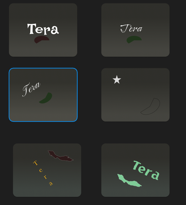 a picture or a content related to the section